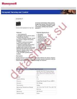 21SX39-T datasheet  